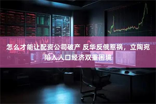 怎么才能让配资公司破产 反华反俄惹祸，立陶宛陷入人口经济双重困境